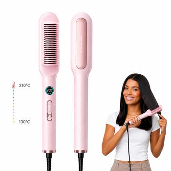 Wavytalk Sleek Sweep matu veidošanas ķemme Pink (Wavytalk-3877)
