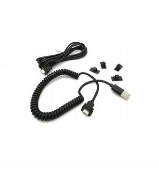 SJCam Ūdensizturīgs komplets SJ10 kamerām ar x2 vadiem / USB sargspraudņiem (SJCAM-SJ10-ACC)