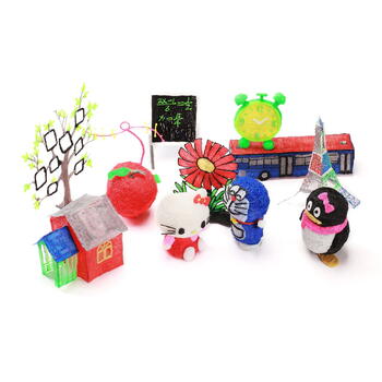 Riff RP800A Pro Tieva 3D druka pildspalva ar LCD ar 1.75mm ABS/PLA materiāla diegu AC Strāvas pieslēgums Blue (RF-3DPEN-RP800A-BLUE)