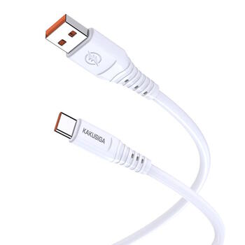 iKaku KSC-803 Провод для передачи данных и подзаряда 1m USB на Type-C White (KSC-803/TYPEC)