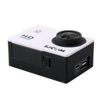 SJCam SJ4000 Водостойкая 30m Спорт Камера 12MP 170 град.1080p HD 30fps 2.0" LCD Экран Белая (SJ4000-WH)