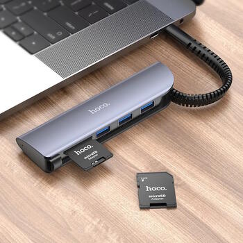 Hoco HB22 adapteris TF uz SD atmiņas kartēm (HB22)