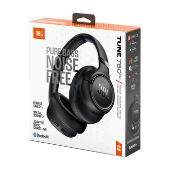 JBL Tune 780NC Беспроводные наушники с адаптивным шумоподавлением Black (JBLT780NCBLK)