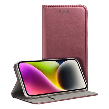 Riff Smart sāniski atverams maks priekš Samsung Galaxy A36 5G A366 / A56 5G A566 Bordo (RF-SM-A36/A56-BO)