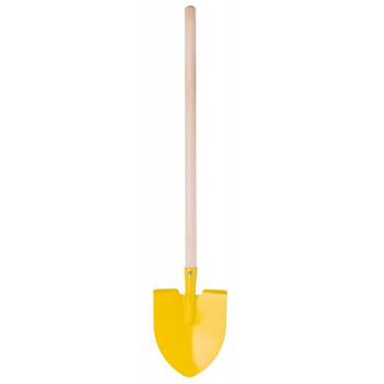 Woody 91888 Koka-metāla Dārza instruments - Lāpsta (100cm) bērniem no 3+ gadiem Dzeltena (WD91888)