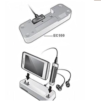 Sony Ericsson EC100 Настольная подставка для зарядного устройства/док-станция для Sony Ericsson Aino U10 U10i Black Used grade A (PS-M-EC100)