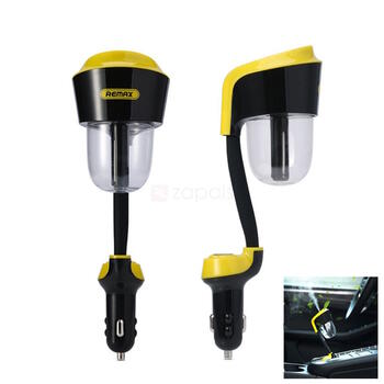 Remax RT-C01 Автомобильный увлажнитель воздуха с двумя USB-зарядными устройствами постоянного тока 5В 2,1А (RT-C01)
