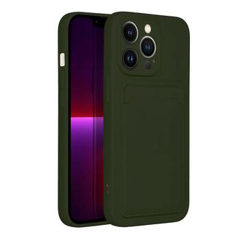 Riff Card серии силиконовый чехол для Apple iPhone 14 Green (RF-CARD-IP14-GE)