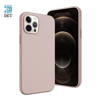 Riff Тонкий & Мягкий силиконовый чехол с мягкой подкладкой для Apple iPhone 13 Pro Max Pink Sand (RF-SC-IPH-13PROMAX-PISA)