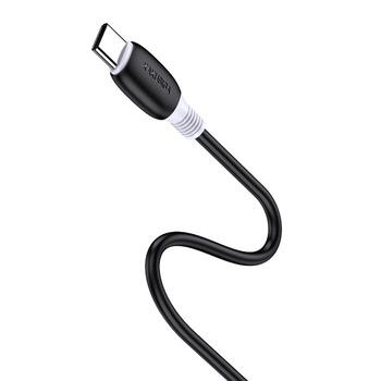 iKaku KSC-951 PD60W Быстрый провод для подзаряда и передачи данных Type-C на Type-C Black (KSC-951/BK)