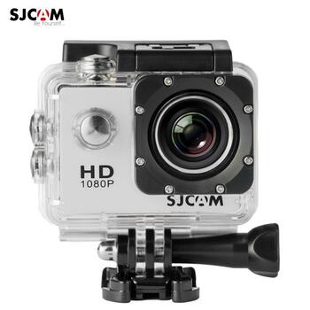 SJCam SJ4000 Водостойкая 30m Спорт Камера 12MP 170 град.1080p HD 30fps 2.0" LCD Экран Белая (SJ4000-WH)