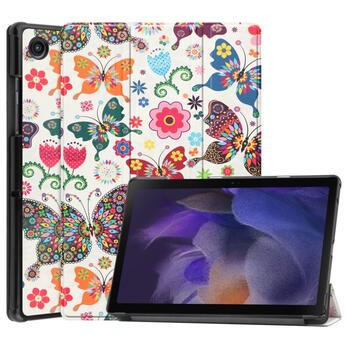 Riff President sērijas Planšetdatora maks ar stendu priekš Samsung Tab S4 10.5 T830 T835 2018 Butterfly (RF-SAM-T830/835-BUTFLY)