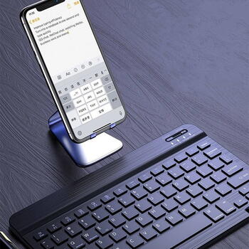 iKaku KSC-339 10'' Bluetooth Клавиатура для Smart TV / Смартфона / ПК (Android / iOS / Windows) Черный (KSC-339-10)