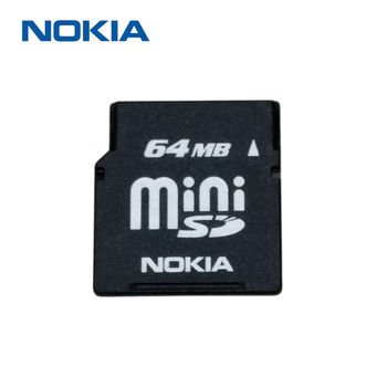 Nokia MiniSD Карта памяти 64 Mb б/у протестирована отформатирована Bulk (PS-M-MSD-64MB)