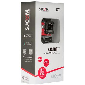 SJCam SJ4000 Водостойкая 30m Спорт Камера 12MP 170 град.1080p HD 30fps 2.0" LCD Экран Черный (SJ4000-BK)
