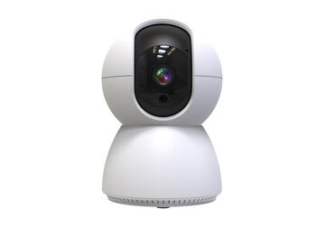 Riff RF-0306 2.4GHz Wi-Fi 4MP Камера видеонаблюдения в помещение с автоматическим отслеживанием White (RF-0306)