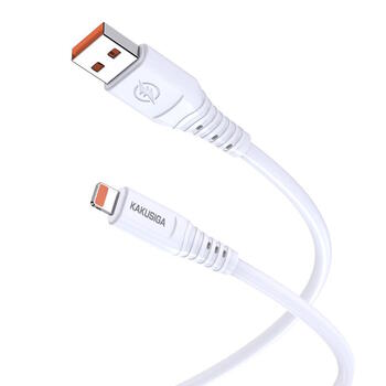 iKaku KSC-803 Провод для передачи данных и подзаряда 1m USB на Lightning White (KSC-803/LI)