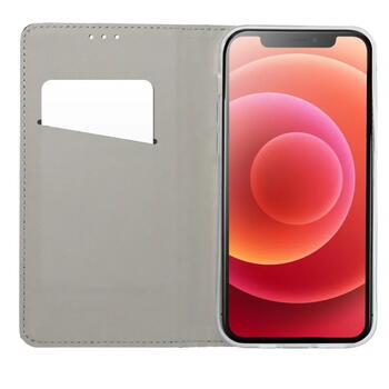 TakeMe Magnēstikas Fiksācijas Sāniski atverams maks bez klipša Samsung Galaxy A73 5G (A736B) Sarkana (TM-MA-SA-A735G-RE)