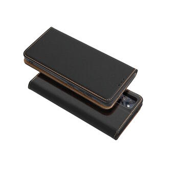 Riff Ādas maks grāmatiņa Samsung Galaxy S25 FE S731B Black (RF-LEA-S25FE-BK)