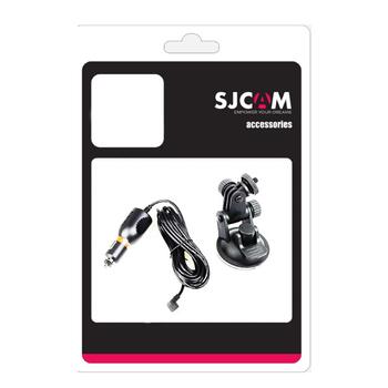 SJCam Оригинальное SJ360 SJ6 SJ7 Спорт камер Авто крепление на стекло + DC Mini USB 5Pin Зарядка 5V 2A (SJ-ACC-CARKIT1)