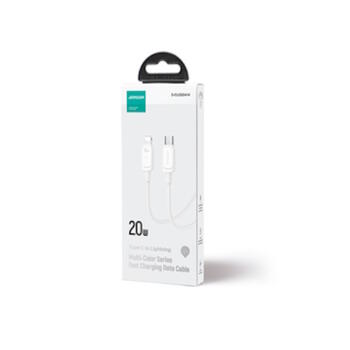 Joyroom S-CL020A14 Провод для передачи данных и заряда USB C на Lightning 20W 1.2m White (S-CL020A14)