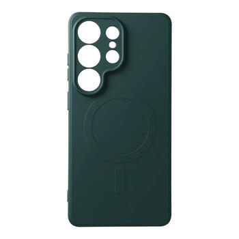 Riff Mag cover Silikona maks priekš Samsung Galaxy S26 Ultra S948 Green (RF-SIL-MAG-S26UL-GRE)