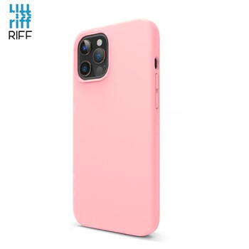 Riff Тонкий & Мягкий силиконовый чехол с мягкой подкладкой для Apple iPhone 13 Pro Max Light Rose (RF-SC-IPH-13PROMAX-LRO)