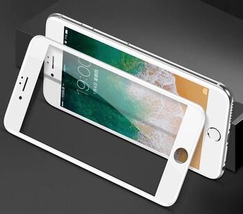 Riff 5D 0.3mm Защитное стекло для iPhone 7 / 8 / SE 2020 / SE 2022 WHITE (RF-TG-5D-IPH7/8-WH)