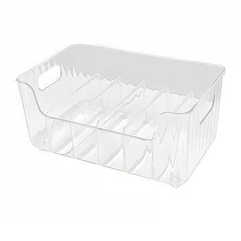 Riff Universāls virtuves kastīte - organaizeris ar 6 nodalījumiem (20x11x9.5cm) (RF-BOX)