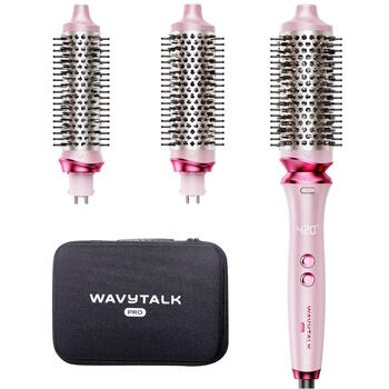 Wavytalk 7in1 Heatwave Pro Воздушная расческа для укладки волос Pink (Wavytalk-3747)