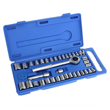 Benson Tools Doppenset набор торцевых ключей и головок (40 предметов) в пластиковом кейсе Cr-V (004196)
