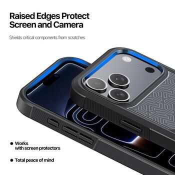 Dux Ducis Shld чехол для iPhone 17 Pro Max / iPhone 18 Pro Max Contour pattern (DU-SHLD-17PMA-BK)