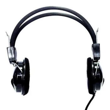 Kubite T-808 Компьютерные Наушники 30mm драйверы 1.8m Кабель 2x 3.5mm audio/mic Черный (KUB-T-808)