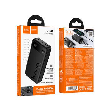 Hoco J154A 22.5W внешний аккумулятор Power Bank 20000mAh Black (J154A)