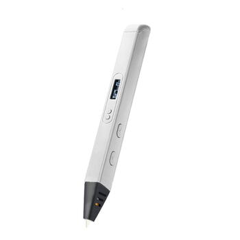 Riff RP800A Pro Тонкая 3D Ручка Печати с экраном с 1.75mm ABS/PLA проволокой AC Питание Белая (RF-3DPEN-RP800A-WH)