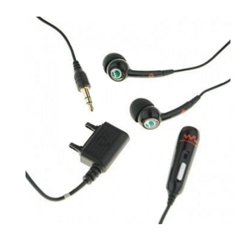 Austiņas (stereoaustiņas) Sony Ericsson HPM-70 Fast Port priekš Sony Ericsson C905 K750 J230 Black (PS-M-HPM-70-BL)
