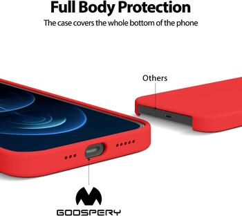 Mercury Soft Jelly Back case for Samsung Galaxy S21 5G G991 Red (MER-SJEL-S21-RE)