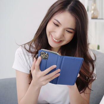 TakeMe Чехол-книжка с магнетической фиксацией без клипсы Samsung Galaxy A33 5G (A336B) Синий (TM-MA-SA-A33-BL)