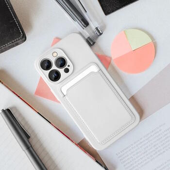 Riff Card серии силиконовый чехол для Apple iPhone 15 Pro Max White (RF-CARD-IP15PMA-WH)