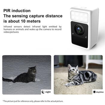 SJCam S1 2K Комнатная & Уличная IP65 HD Камера с емким аккумулятором & Ночным видением 2.33'' LCD Белый (S1-WH)
