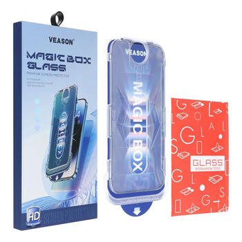 Veason 6D Pro Easy-Install защитное стекло + аппликатор для iPhone 18 Pro Max / 17 Pro Max / 16 Pro Max Black (VEA-APLI-IP18PM/17PM)