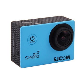 SJCam SJ4000 Wi-Fi Водостойкая 30m Спорт Камера 12MP 170 град.1080p HD 30fps 2.0" LCD Экран Голубой (SJ4000WIFI-BL)