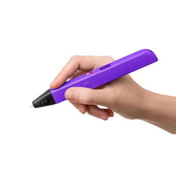 Riff RP800A Pro Тонкая 3D Ручка Печати с экраном с 1.75mm ABS/PLA проволокой AC Питание Фиолетовая (RF-3DPEN-RP800A-VI)