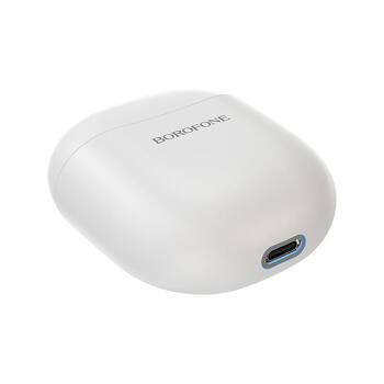 Borofone BE49 TWS 5.0 BT Беспроводные наушники с Touch техн. / 3.5h автономной раб. White (BE49)