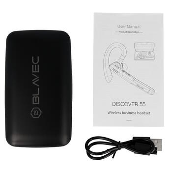 Blavec BHDI55-B DISCOVER 55 Bluetooth V5.1+EDR HandsFree с зарядным кейсом (BHDI55-B)