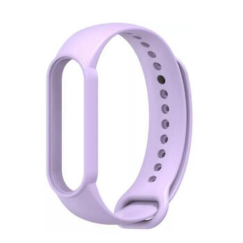 Riff Силиконовый ремешок для Xiaomi Mi Band series 3 / 4 / 5 / 6 / 7 Light purple (RF-MIB3/7-LPU)