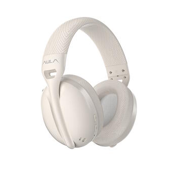 Aula S6 3in1 vieglas un pārnēsājamas austiņas ar Bluetooth / Wireless / vadu Beige (S6/BEI)