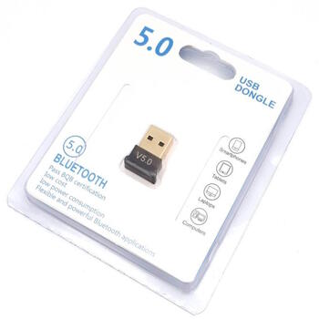Riff BT-5.0 Универсальный USB-донгл BT 5.0 для смартфонов / планшетов / ноутбуков / компьютеров и других устройств (RF-BT-5.0)
