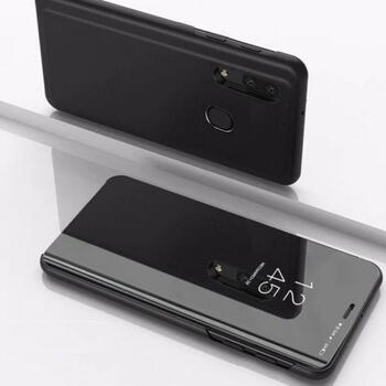 Riff Smart Clear View maks priekš Huawei P40 Lite E / Huawei Y7P Black (OEM100064)