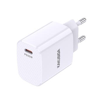 iKaku KSC-926 PD20W ātrs lādētājs adapteris ar Type-C portu White (KSC-926)